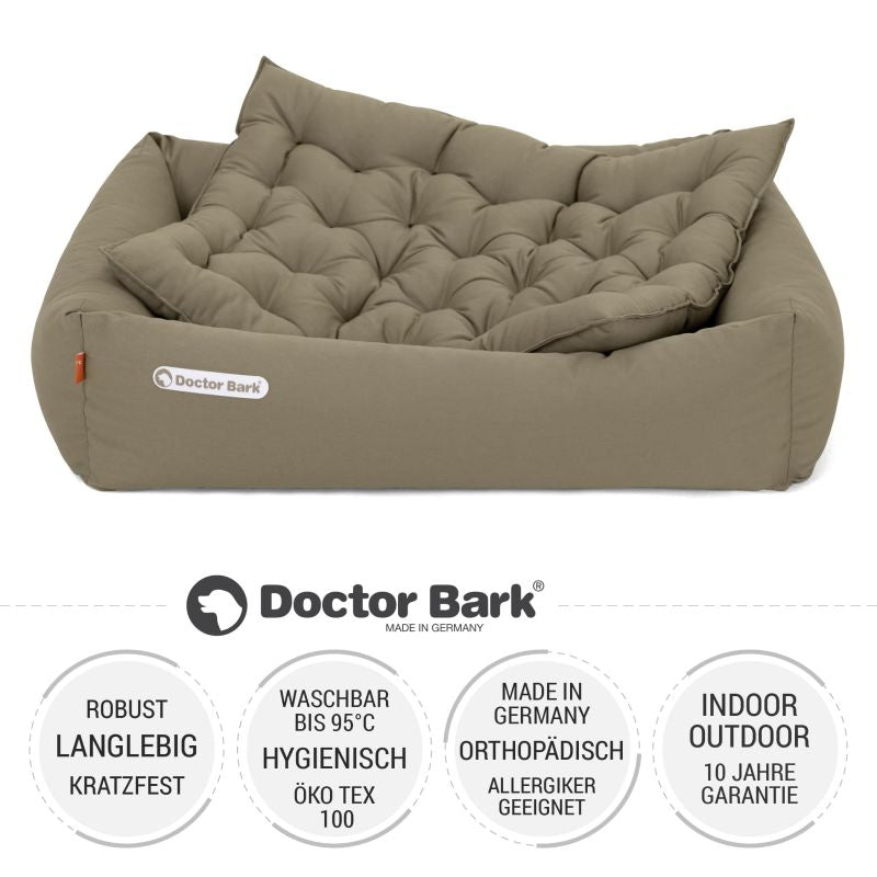 Doctor Bark - Orthopädisches Hundebett - Goldbraun