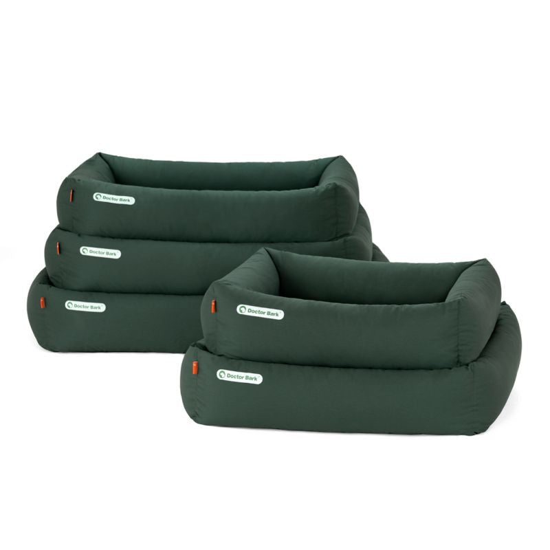 Doctor Bark - Orthopädisches Hundebett - Grün