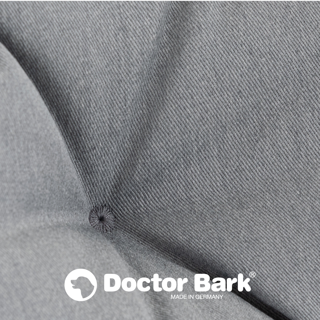 Doctor Bark - Orthopädisches Hundebett - Hellgrau