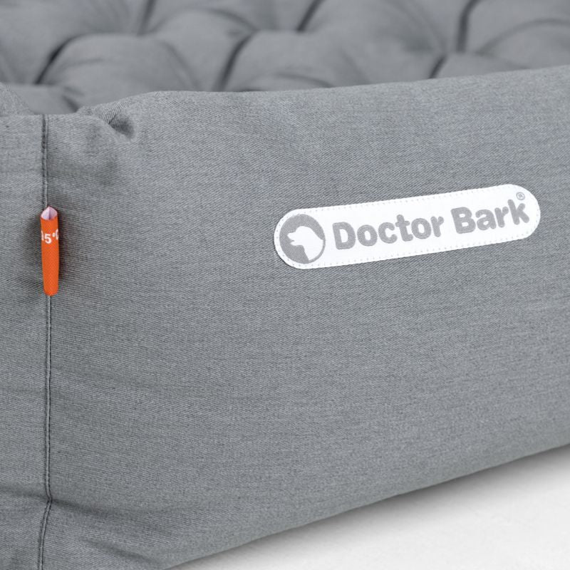Doctor Bark - Orthopädisches Hundebett - Hellgrau