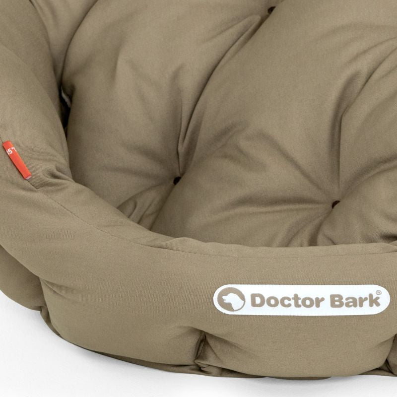 Doctor Bark - Orthopädisches Hundenest - Goldbraun