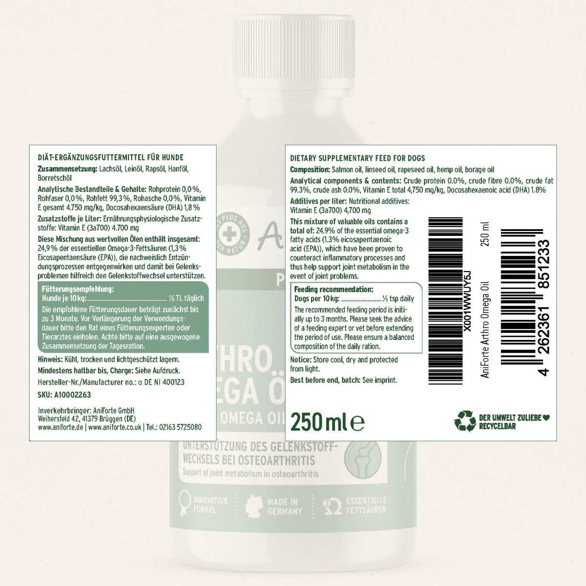 Aniforte plus Arthro Omega Öl