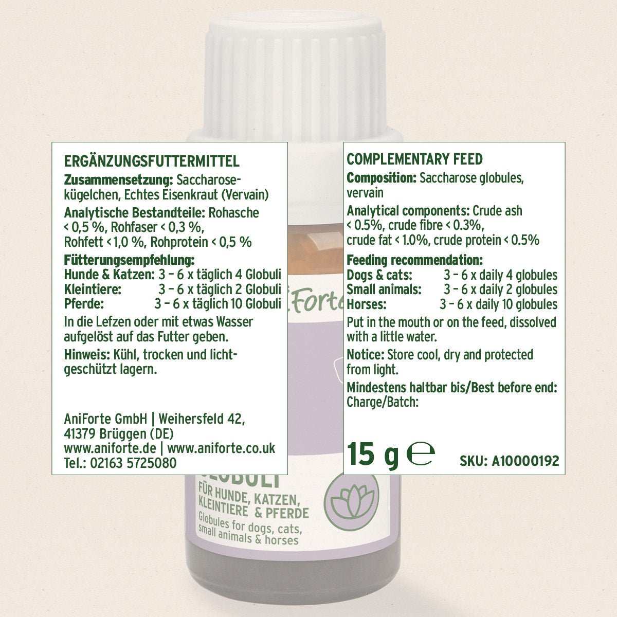 Aniforte Bachblüten Vervain