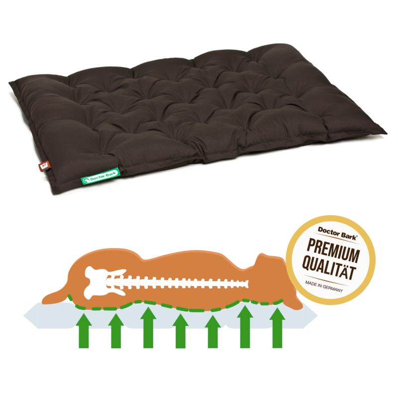 Doctor Bark - Orthopädisches Country Kissen - Braun