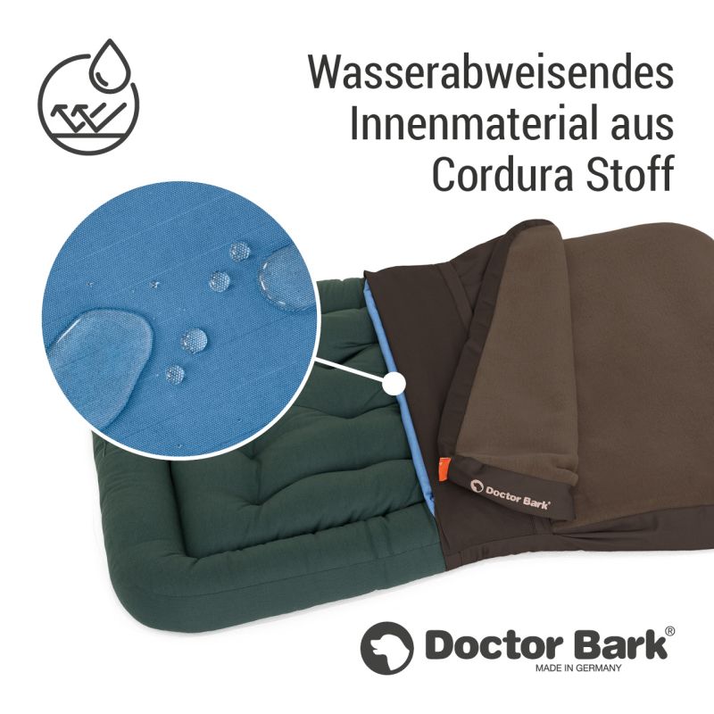 Wechselbezug für orthopädische Lounge-Kissen - Braun - Wasserabweisend
