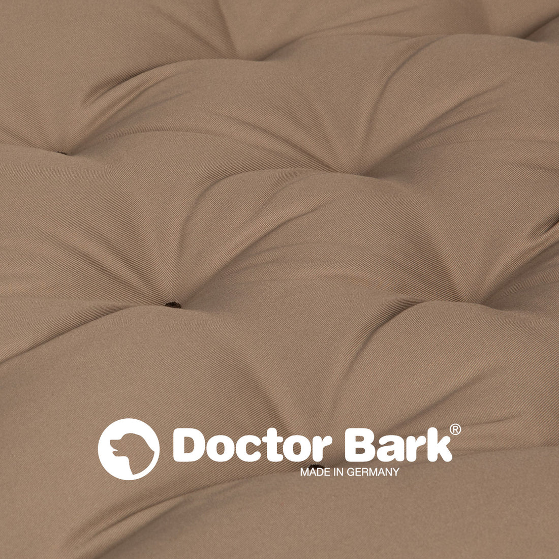 Doctor Bark - Orthopädisches Lounge Kissen - Goldbraun
