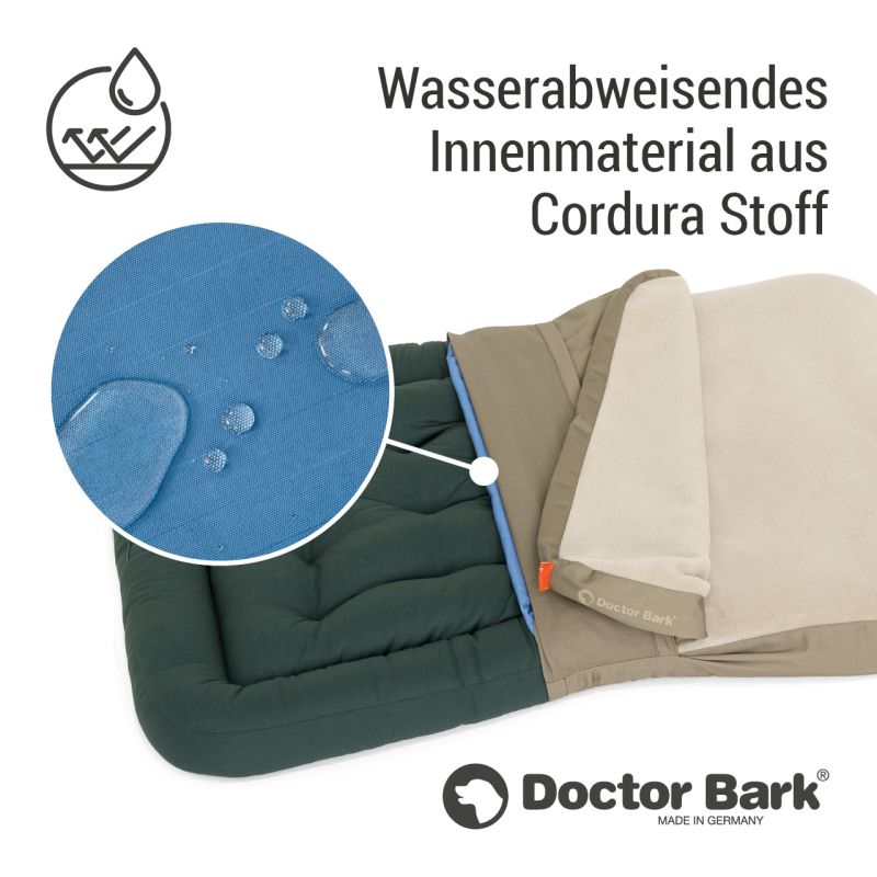 Wechselbezug für orthopädische Lounge-Kissen - Goldbraun - Wasserabweisend