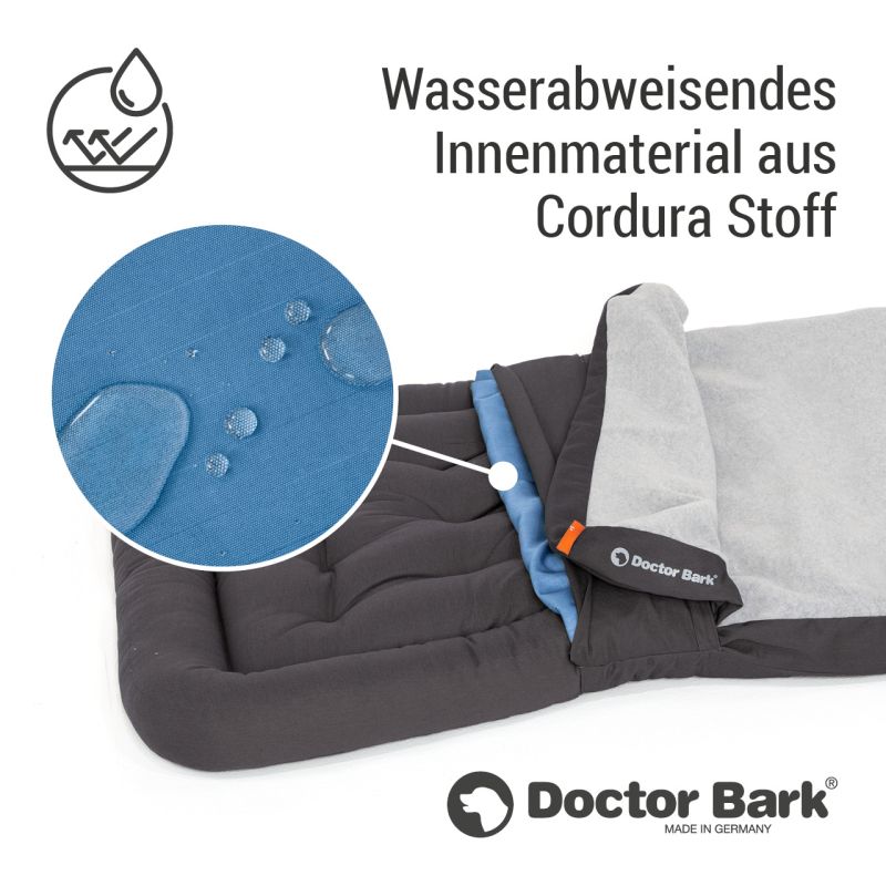 Wechselbezug für orthopädische Lounge-Kissen - Grau - Wasserabweisend